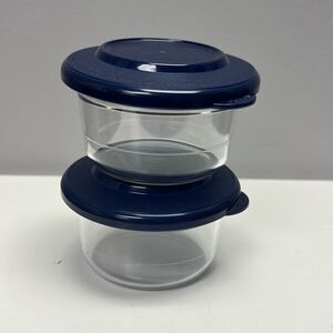 TUPPERWARE Acrylic Mini Snack Cups -450ml -set of 2